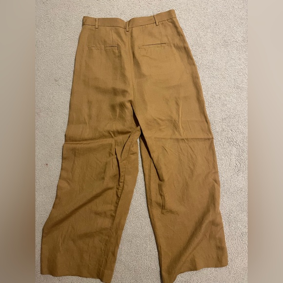 Zara linen blend pants, wide leg - Picture 2 of 2